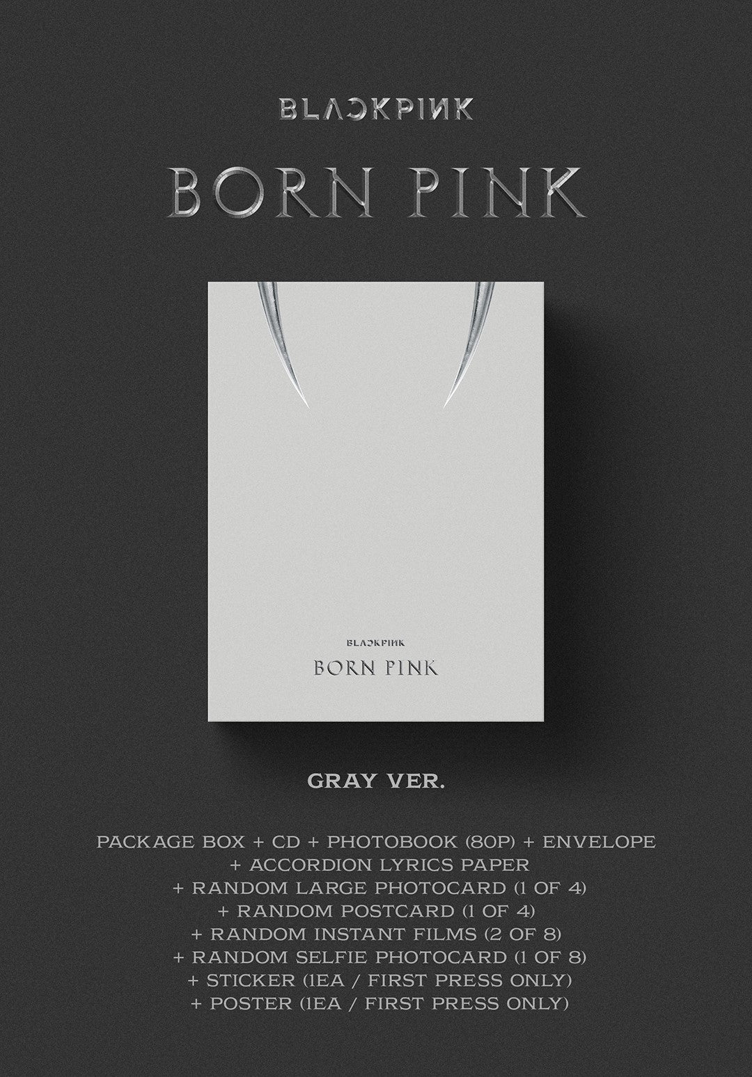 BLACKPINK - 2nd Full Album 'BORN PINK' (Box Set Version)