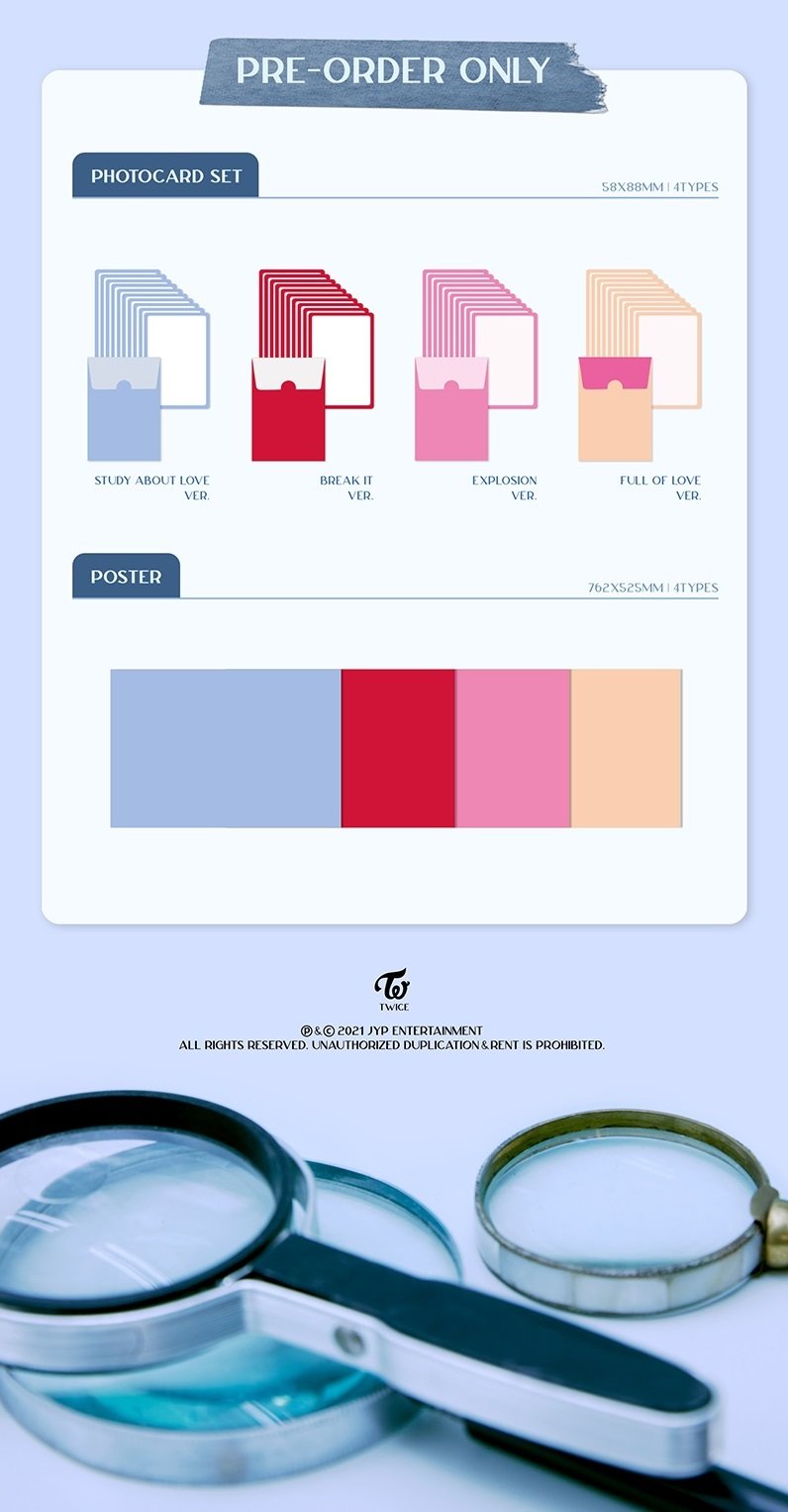 TWICE 트와이스 - 3rd Full Album 'Formula of Love: O+T=<3'