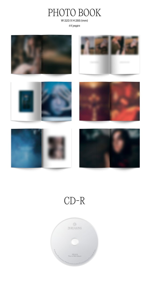 Red Velvet - SEULGI - 1st Mini-Album '28 Reasons' (Photo Book Version)