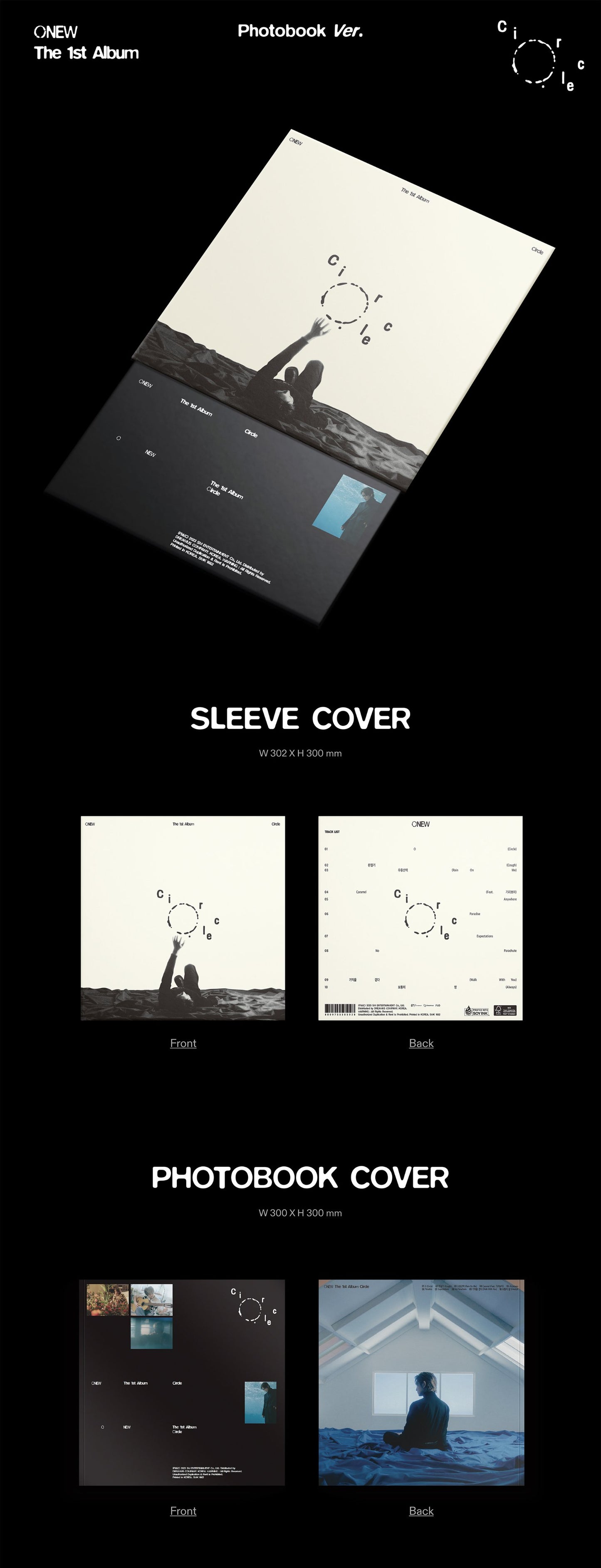 SHINee - ONEW - 1st Album 'Circle' (Photobook Version)
