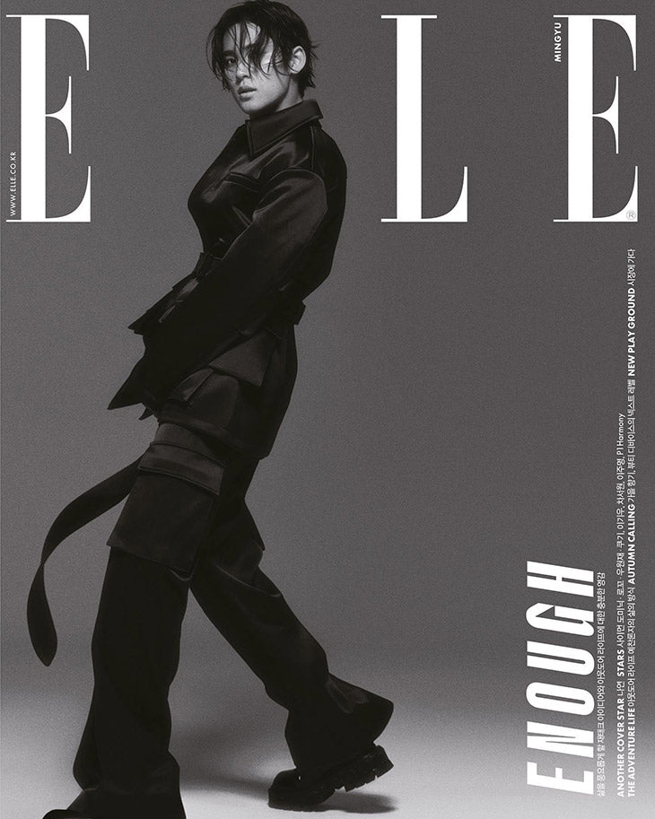 Seventeen 세븐틴 - MINGYU - ELLE MAGAZINE, OCTOBER 2022