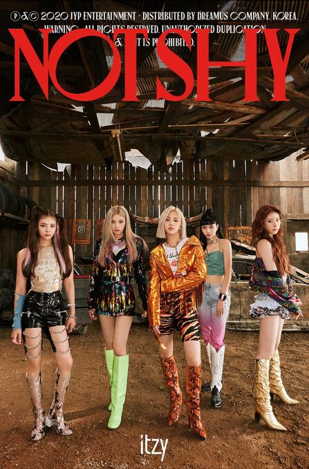 ITZY 있지 - 3rd Mini-Album 'NOT SHY'