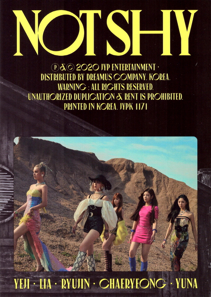 ITZY 있지 - 3rd Mini-Album 'NOT SHY'
