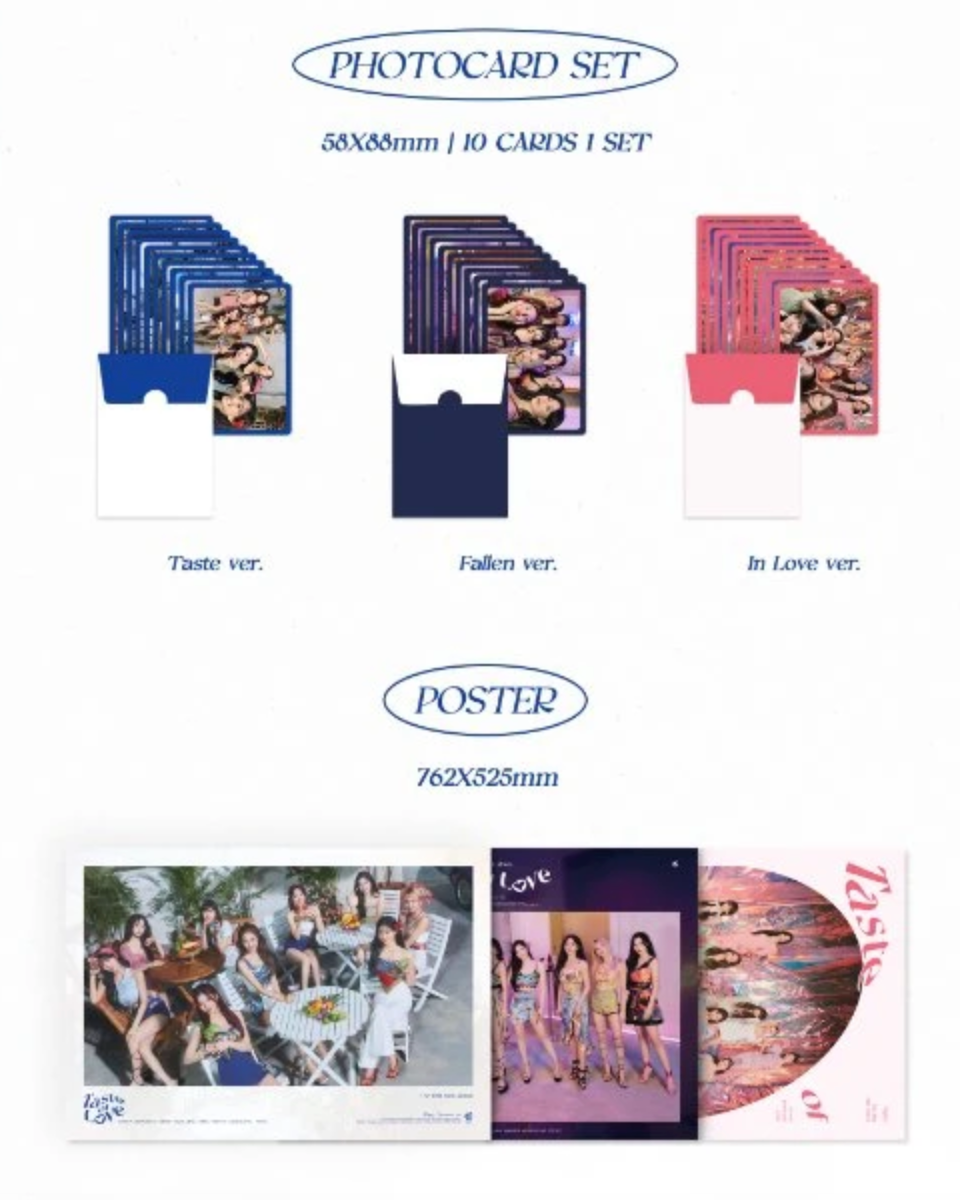 TWICE 트와이스 - 10th Mini-Album 'Taste of Love'