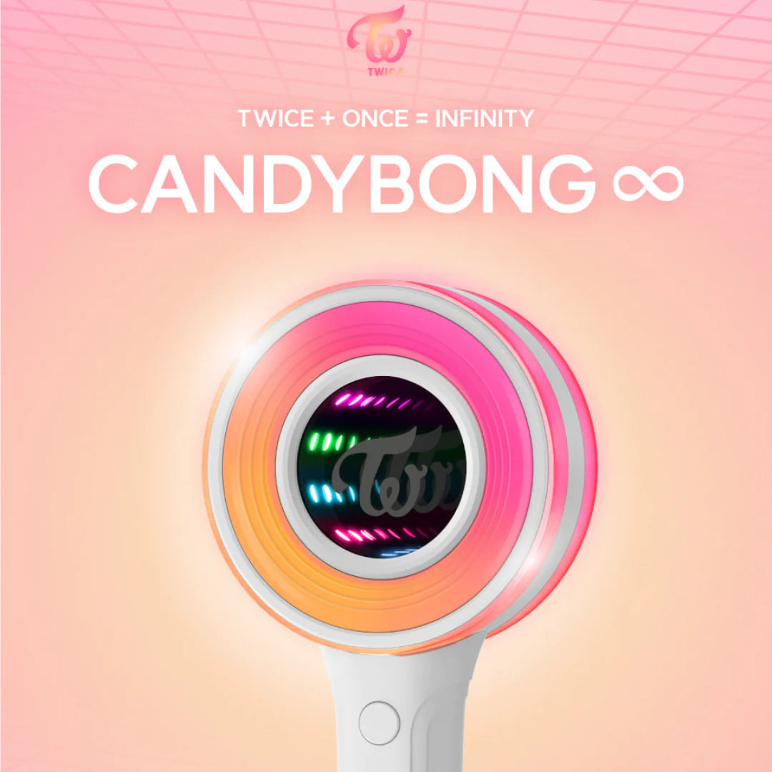 TWICE - 'CANDYBONG INFINITY' Official Lightstick Ver. 3 – Kloud K TWICE - 'CANDYBONG INFINITY' Official Lightstick Ver. 3 – Kloud K