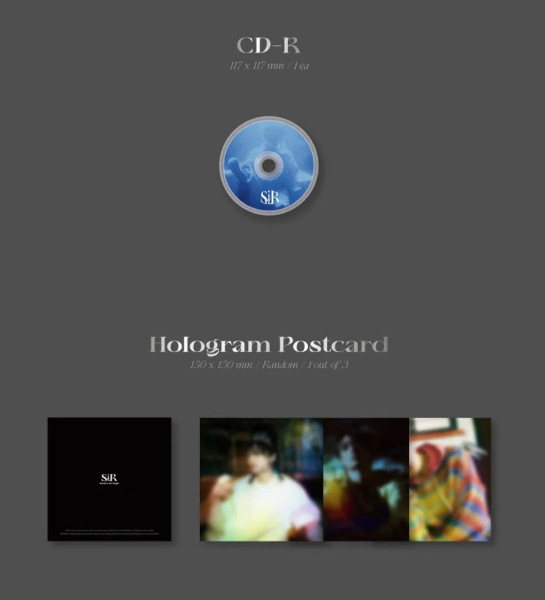 BOBBY - 1st Solo Single Album 'S.I.R'