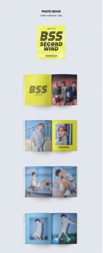 Seventeen 세븐틴 - BSS (BooSeokSoon) - 1st Single Album 'SECOND WIND' (Special Version)