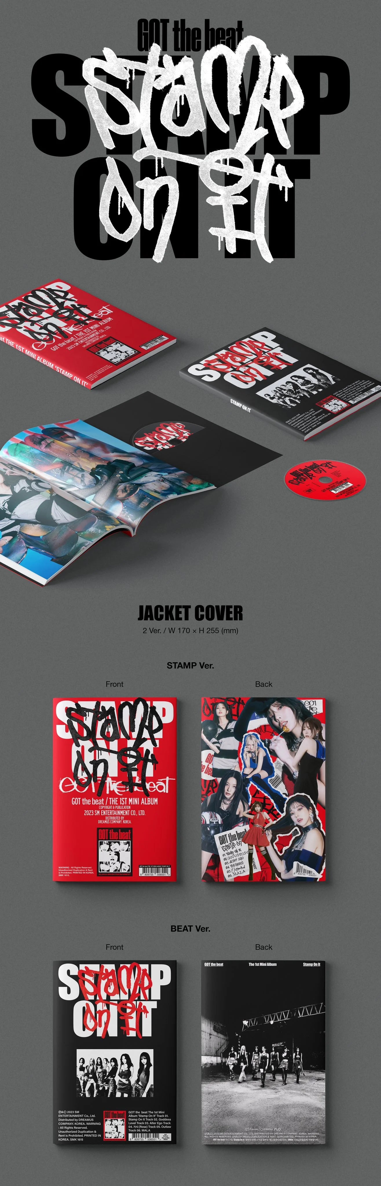GOT the beat - The 1st Mini-Album 'Stamp On It'