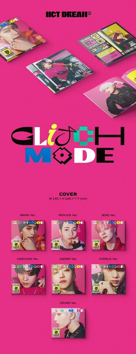 NCT DREAM - 2nd Album 'Glitch Mode' (Digipack Version)