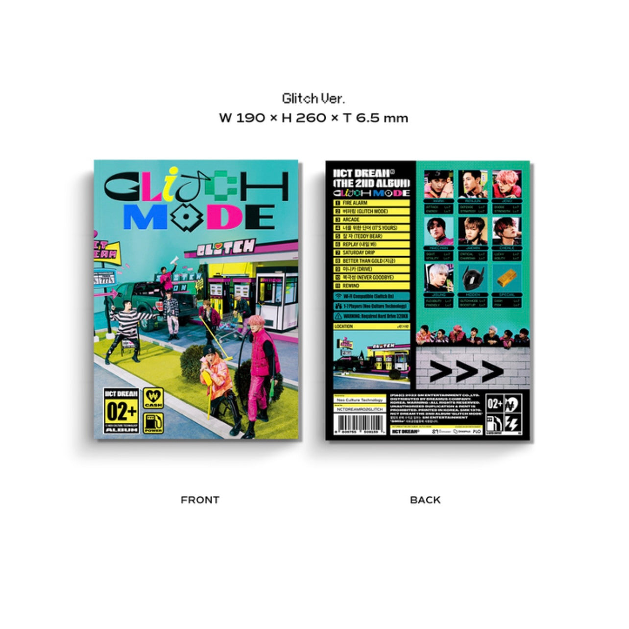 NCT DREAM - 2nd Album 'Glitch Mode' (Photobook Version)