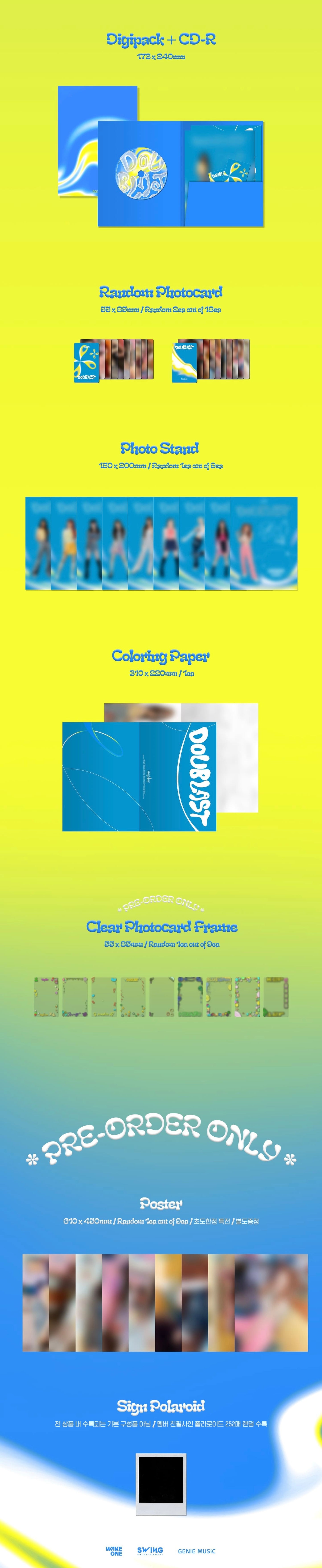 Kep1er - 2nd Mini Album ‘DOUBLAST’
