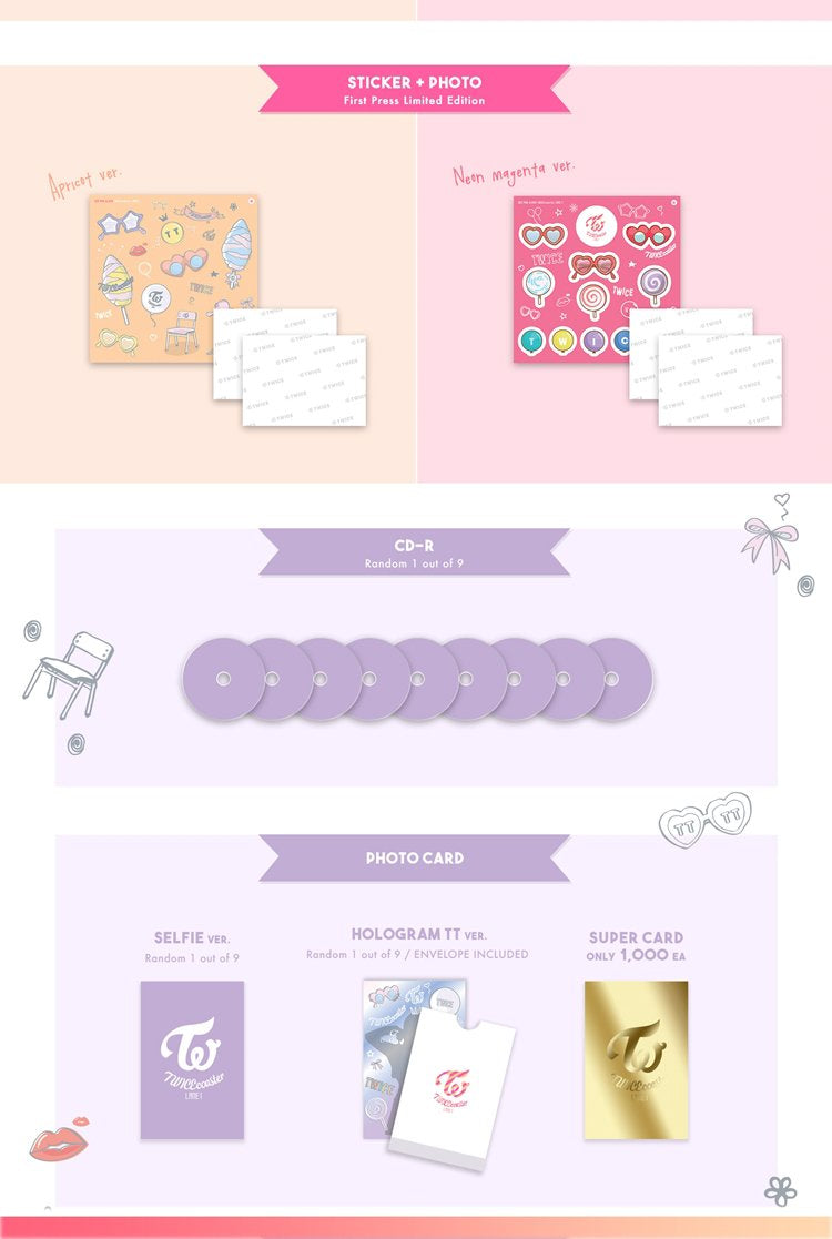 TWICE 트와이스 - Album ‘TWICEcoaster: Lane 1’