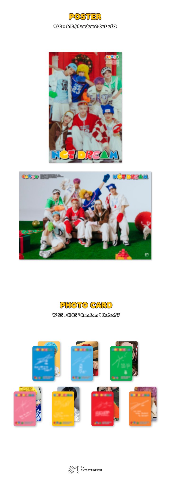 NCT Dream - Winter Special Mini-Album 'Candy' (Digipack Version)