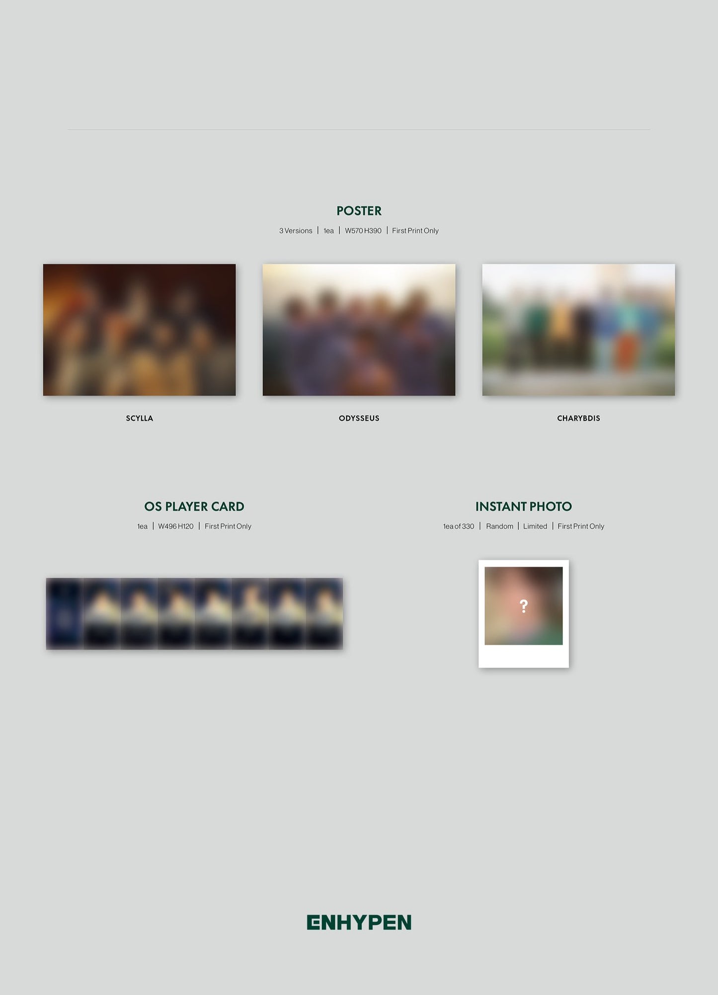 ENHYPEN 엔하이픈 - 1st Studio Album 'DIMENSION: DILEMMA’
