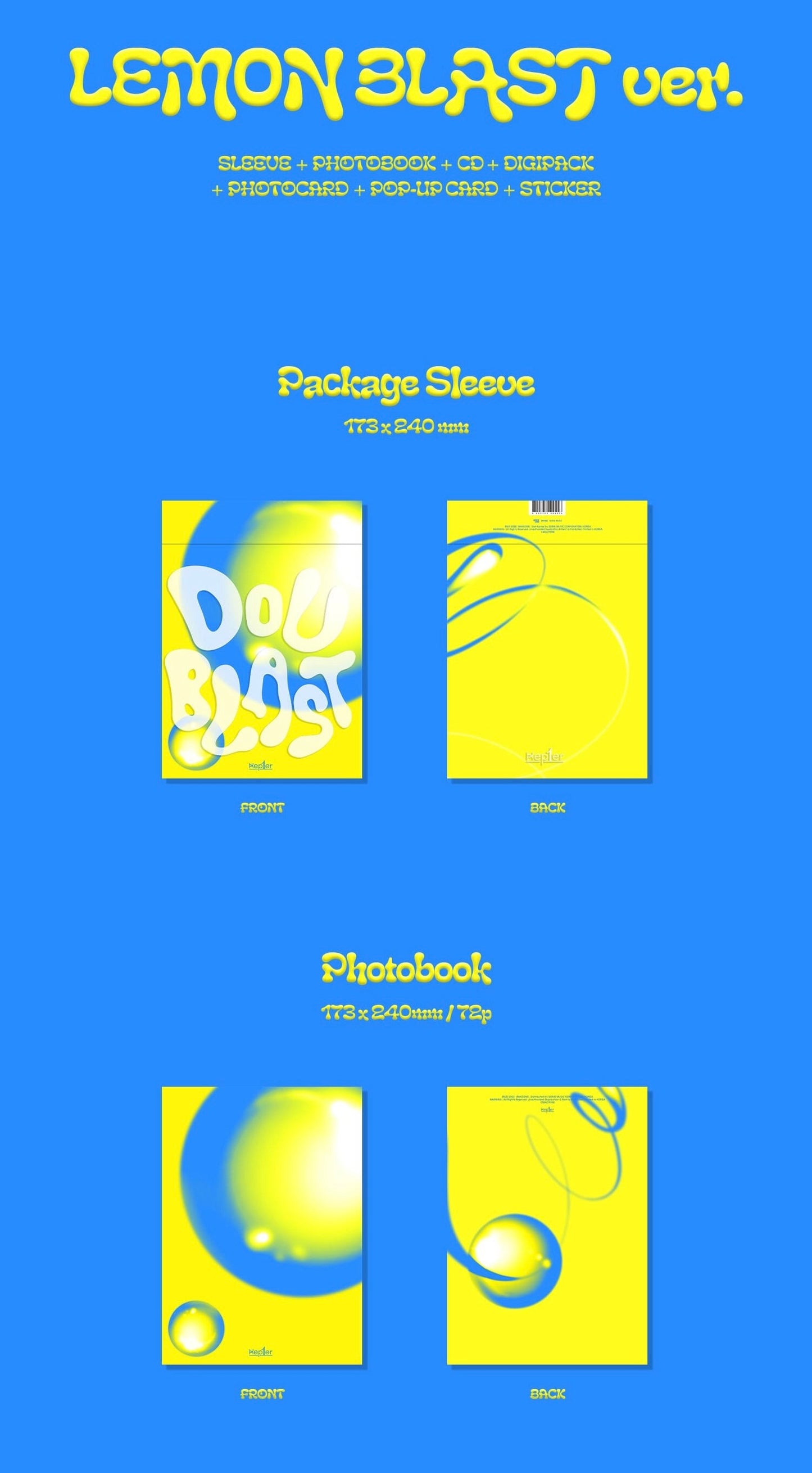 Kep1er - 2nd Mini Album ‘DOUBLAST’