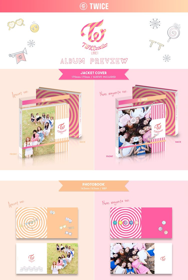 TWICE 트와이스 - Album ‘TWICEcoaster: Lane 1’