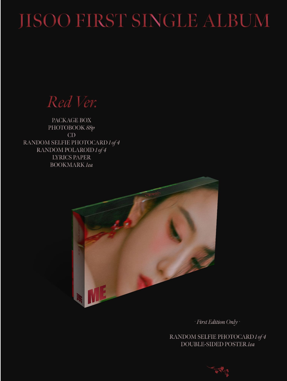 BLACKPINK - JISOO - 1st Single Album 'ME' + Apple Music POB