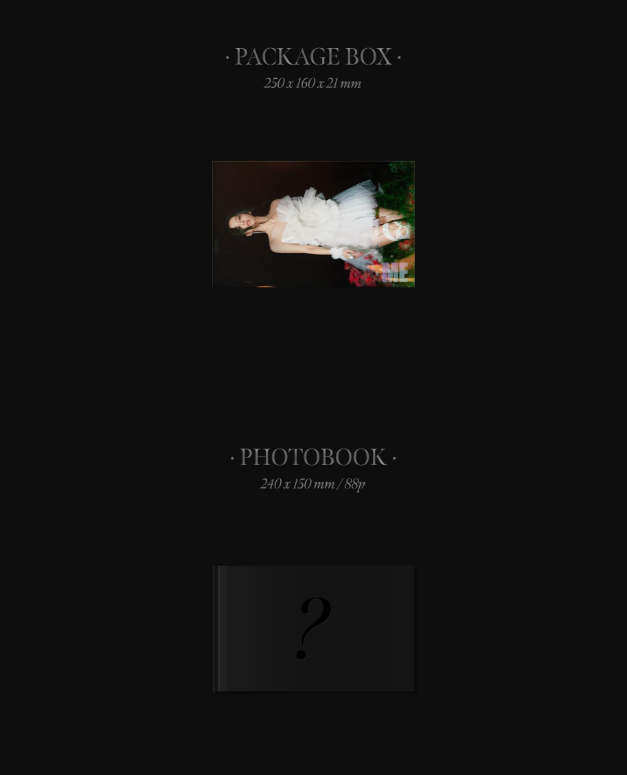 BLACKPINK - JISOO - 1st Single Album 'ME' + Apple Music POB