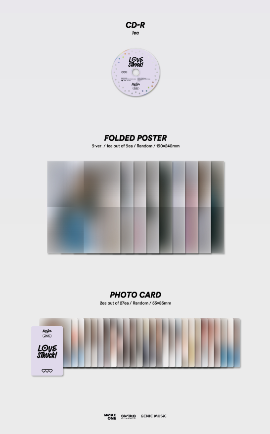 Kep1er - 4th Mini-Album ‘LOVESTRUCK!’ (Digipack Version)