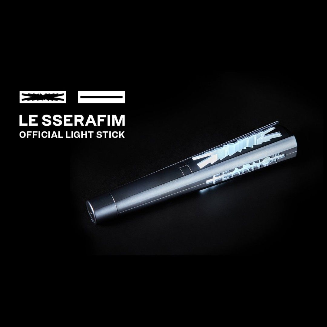 LE SSERAFIM Official Light Stick Fanlight for Concert Cheering Authentic  KPOP MD