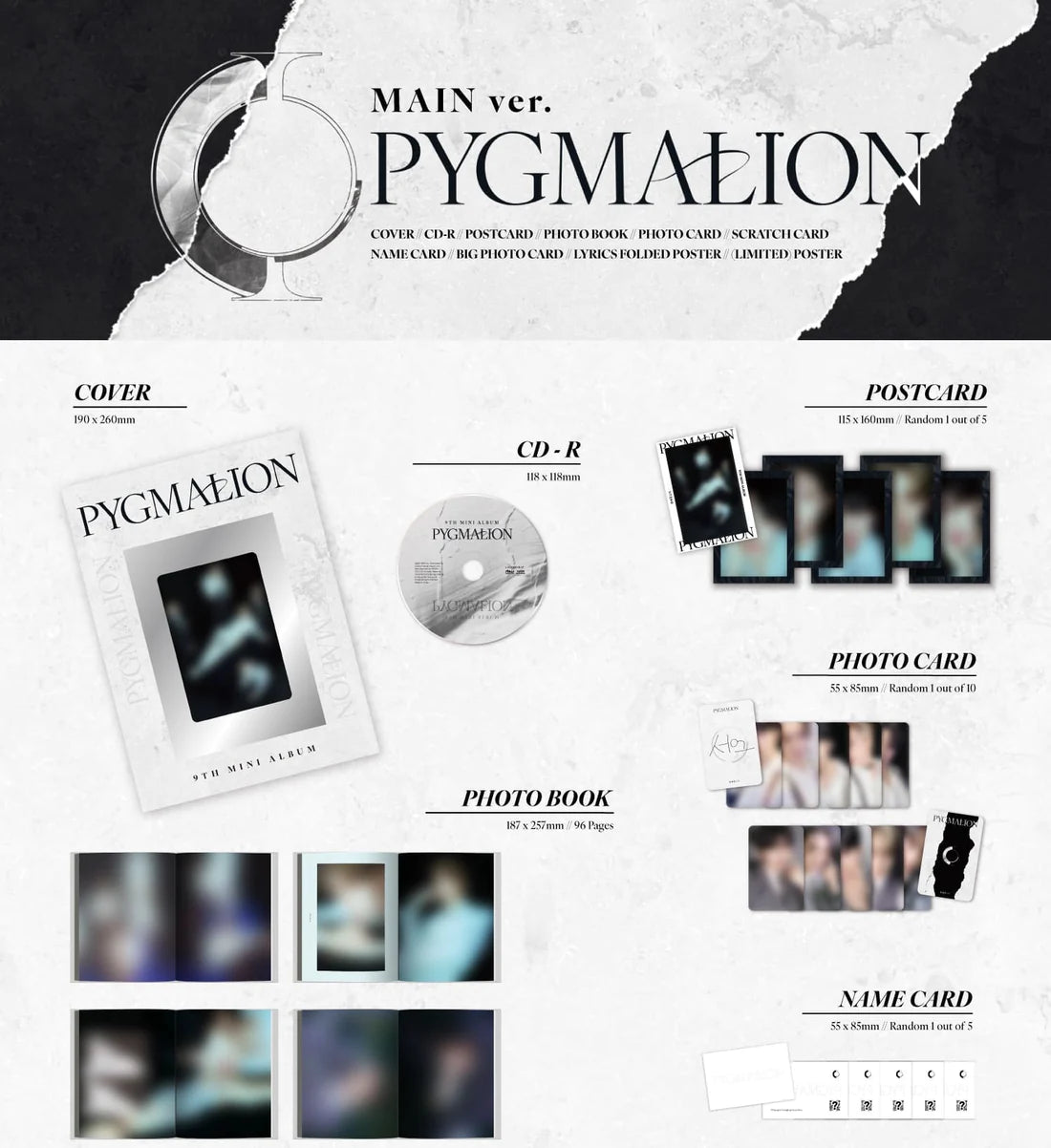 ONEUS - 9th Mini-Album ‘PYGMALION' (MAIN Version)