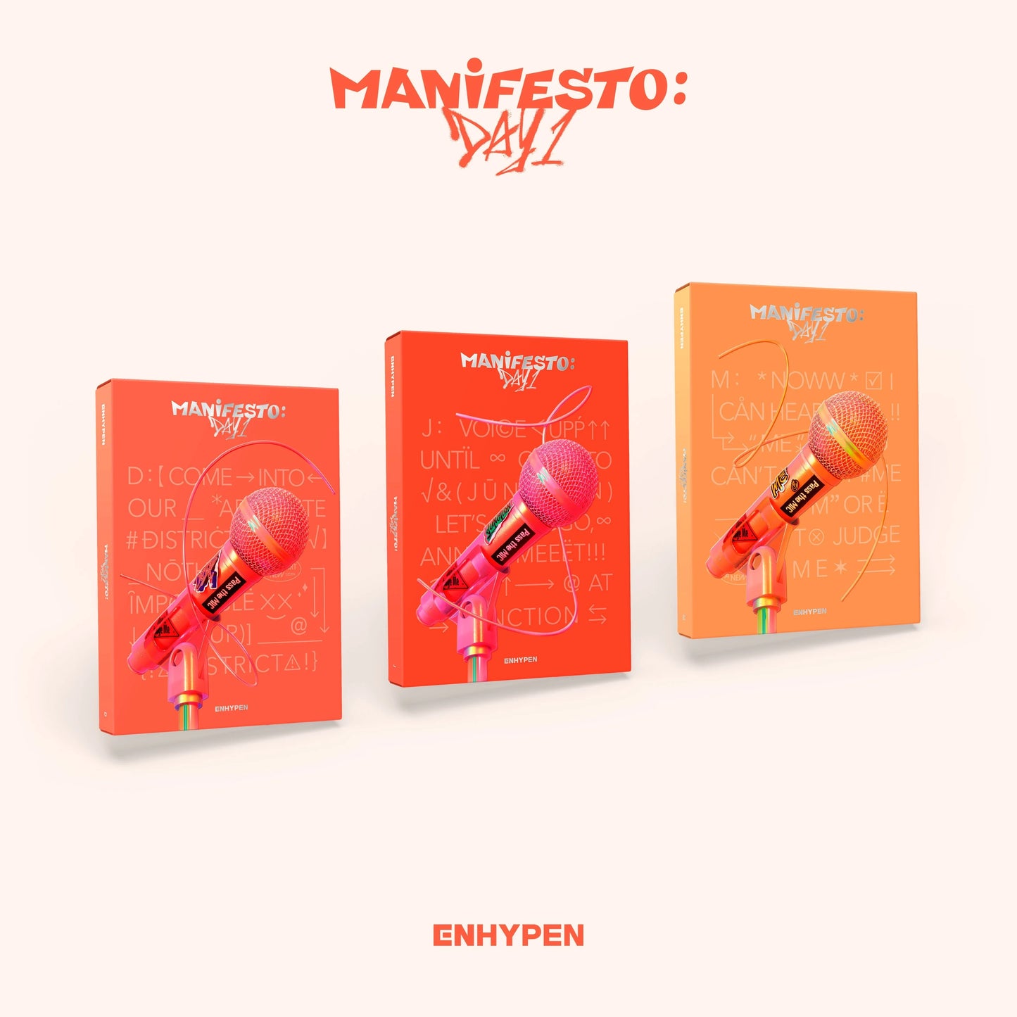 ENHYPEN 엔하이픈 - 3rd EP 'MANIFESTO: Day 1’