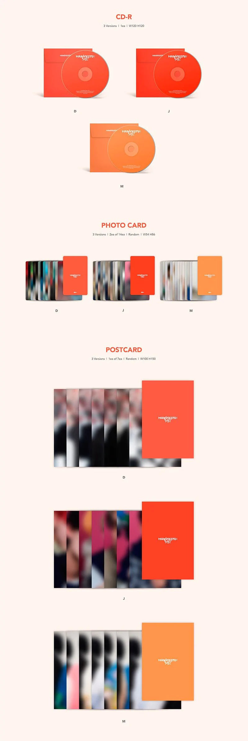 ENHYPEN 엔하이픈 - 3rd EP 'MANIFESTO: Day 1’