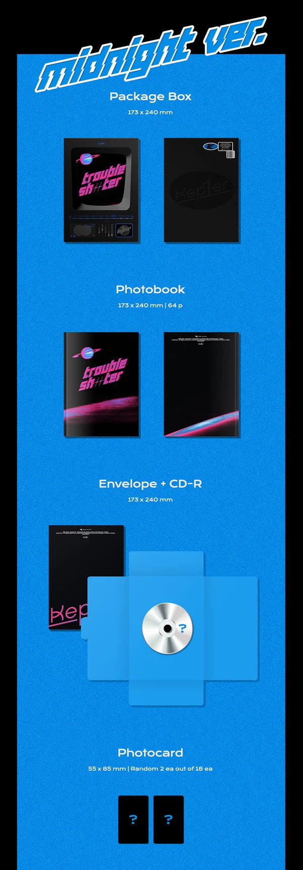 Kep1er - 3rd Mini-Album 'TROUBLESHOOTER'