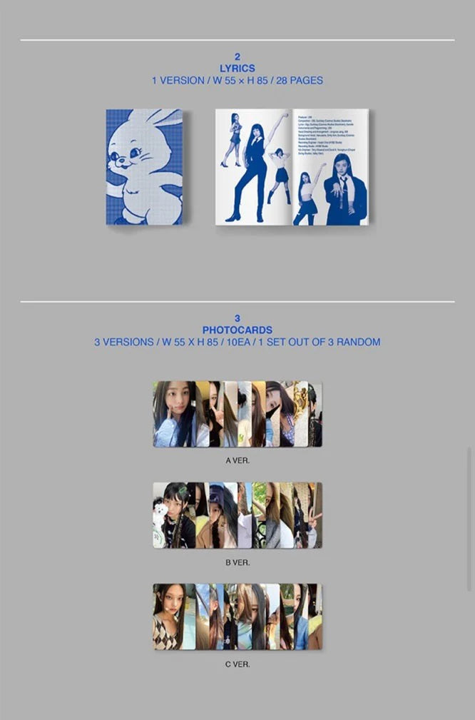 NewJeans - 1st EP 'NEW JEANS' (Weverse Version)