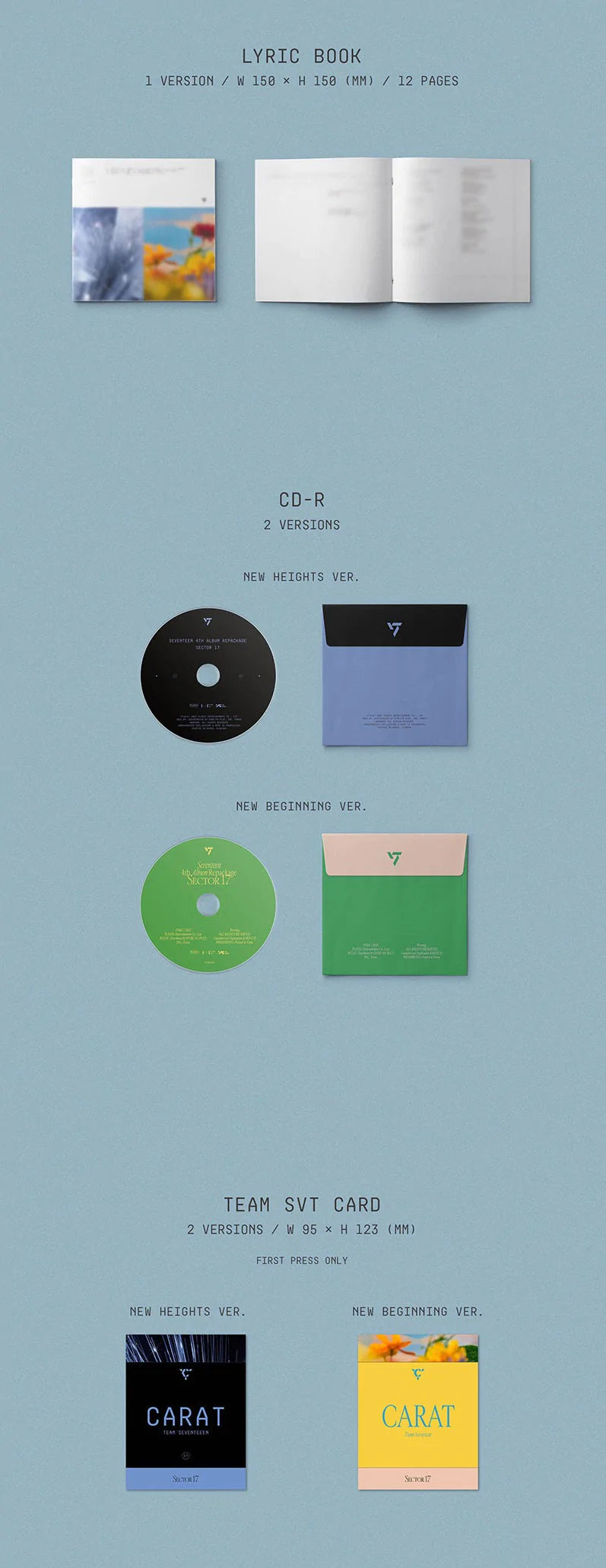 Seventeen 세븐틴 - 4th Album Repackage ‘Sector 17'