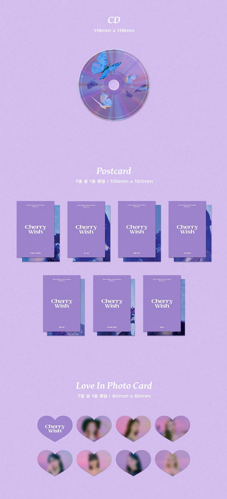 Cherry Bullet - 2nd Mini-Album 'Cherry Wish'