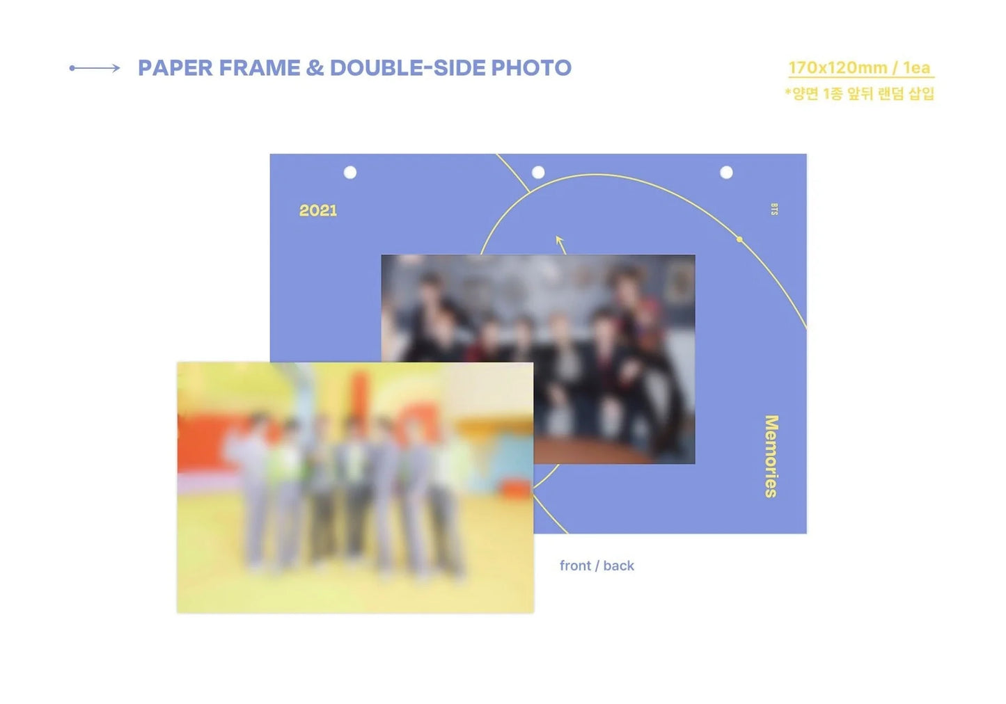 BTS - Memories of 2021 (DVD) + Weverse Gift
