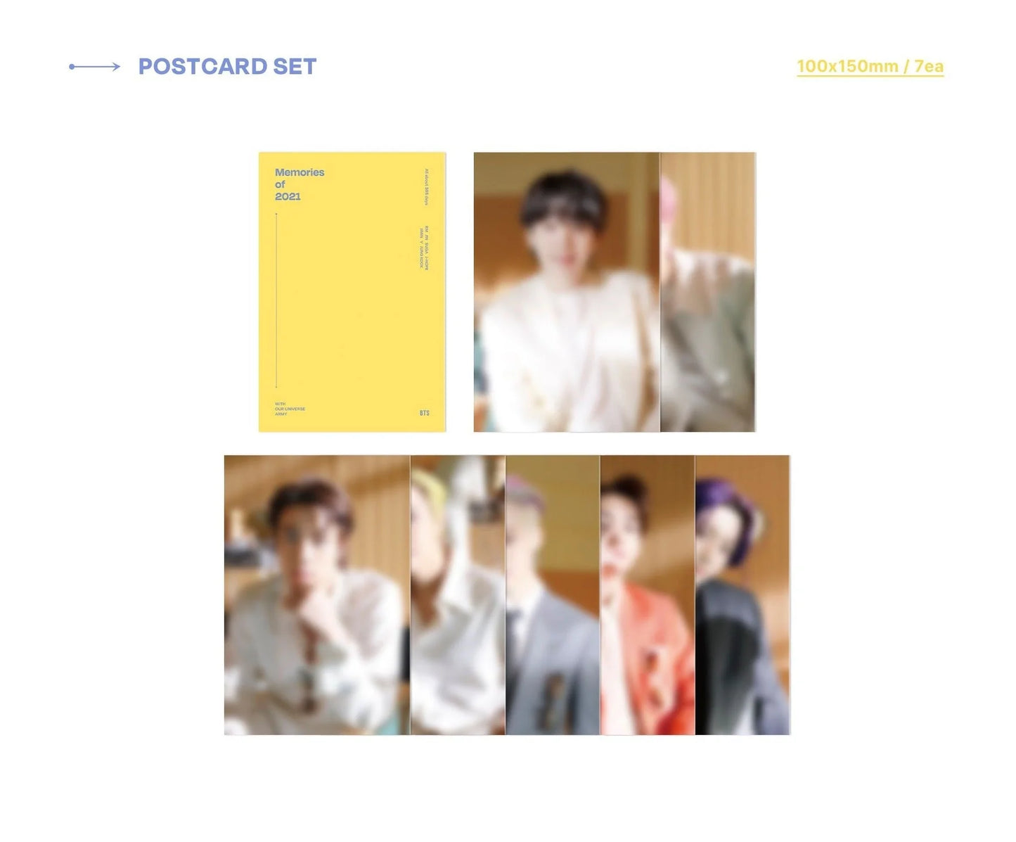 BTS - Memories of 2021 (DVD) + Weverse Gift