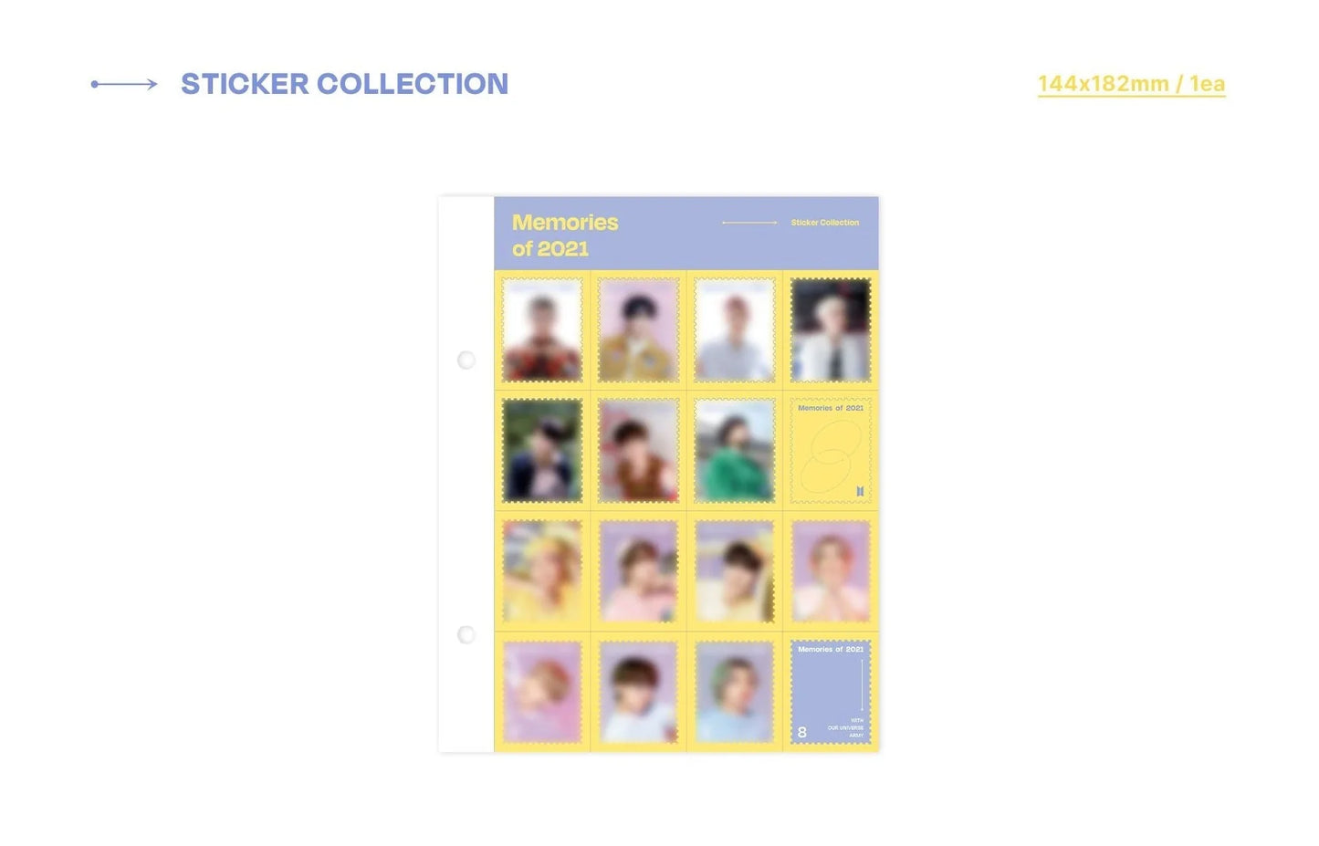 BTS - Memories of 2021 (DVD) + Weverse Gift