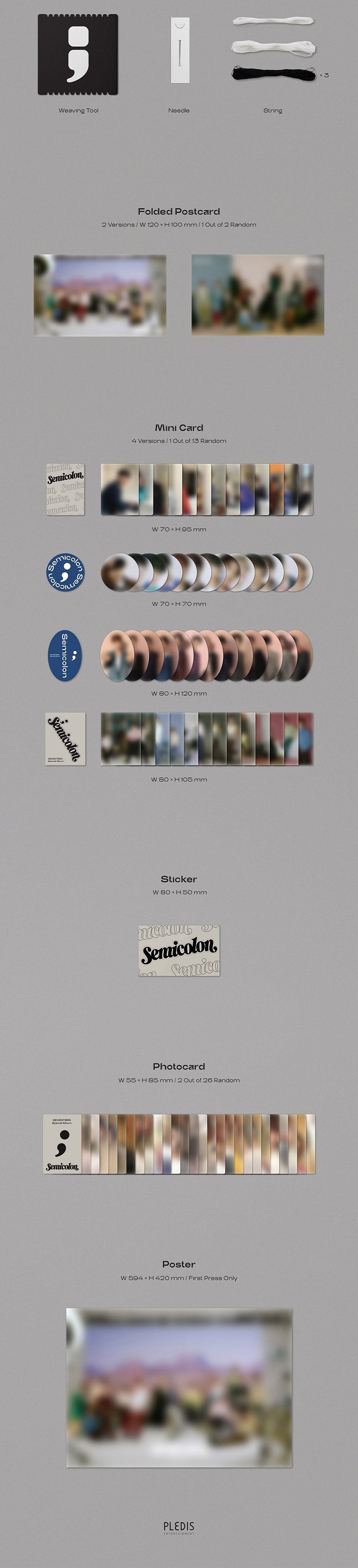 Seventeen 세븐틴 - 2nd Special Album ‘Semicolon'