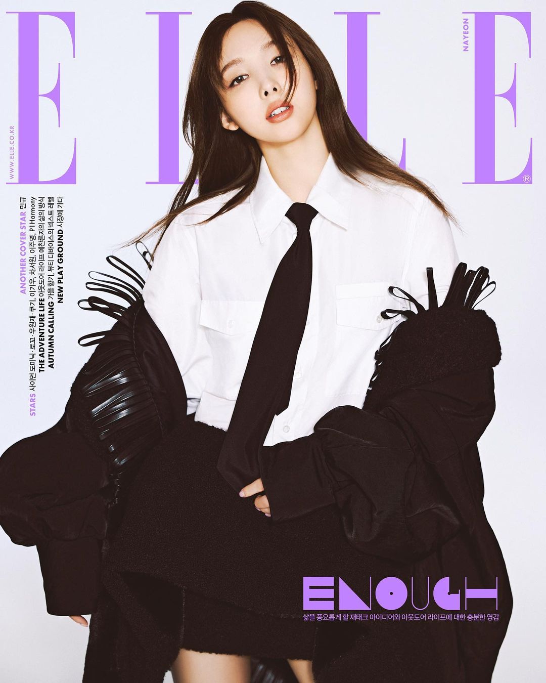 TWICE 트와이스 - NAYEON - ELLE MAGAZINE, OCTOBER 2022