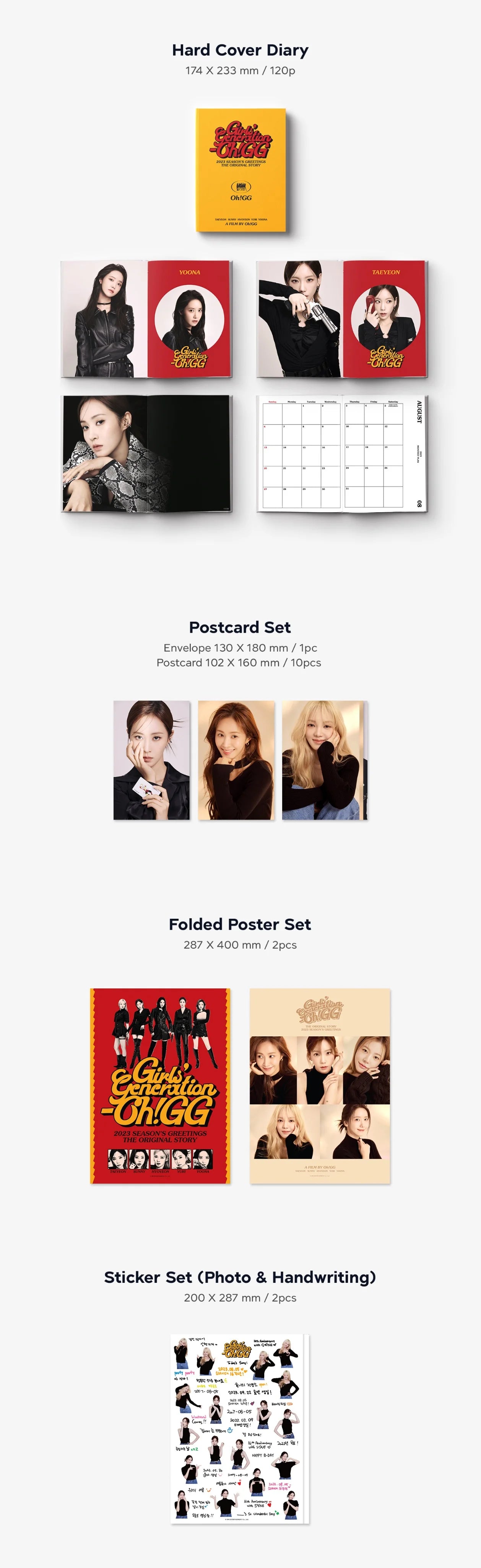 Girls' Generation - Oh! GG - 2023 SEASONS GREETINGS