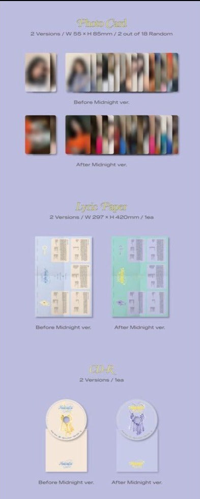 fromis_9 - 4th Mini-Album 'Midnight Guest'