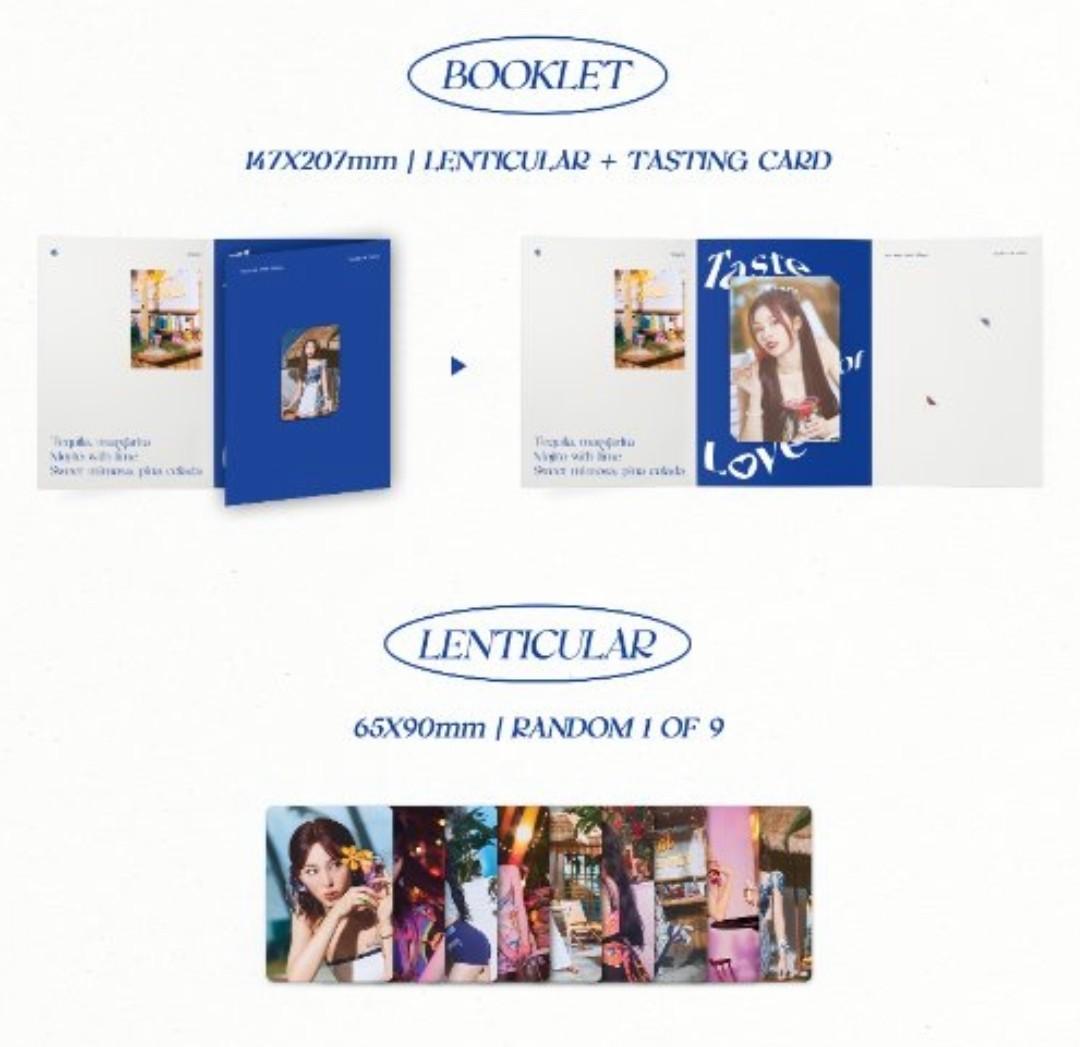 TWICE 트와이스 - 10th Mini-Album 'Taste of Love'