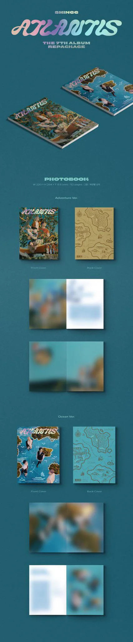 SHINee - The 7th Album Repackage 'Atlantis'
