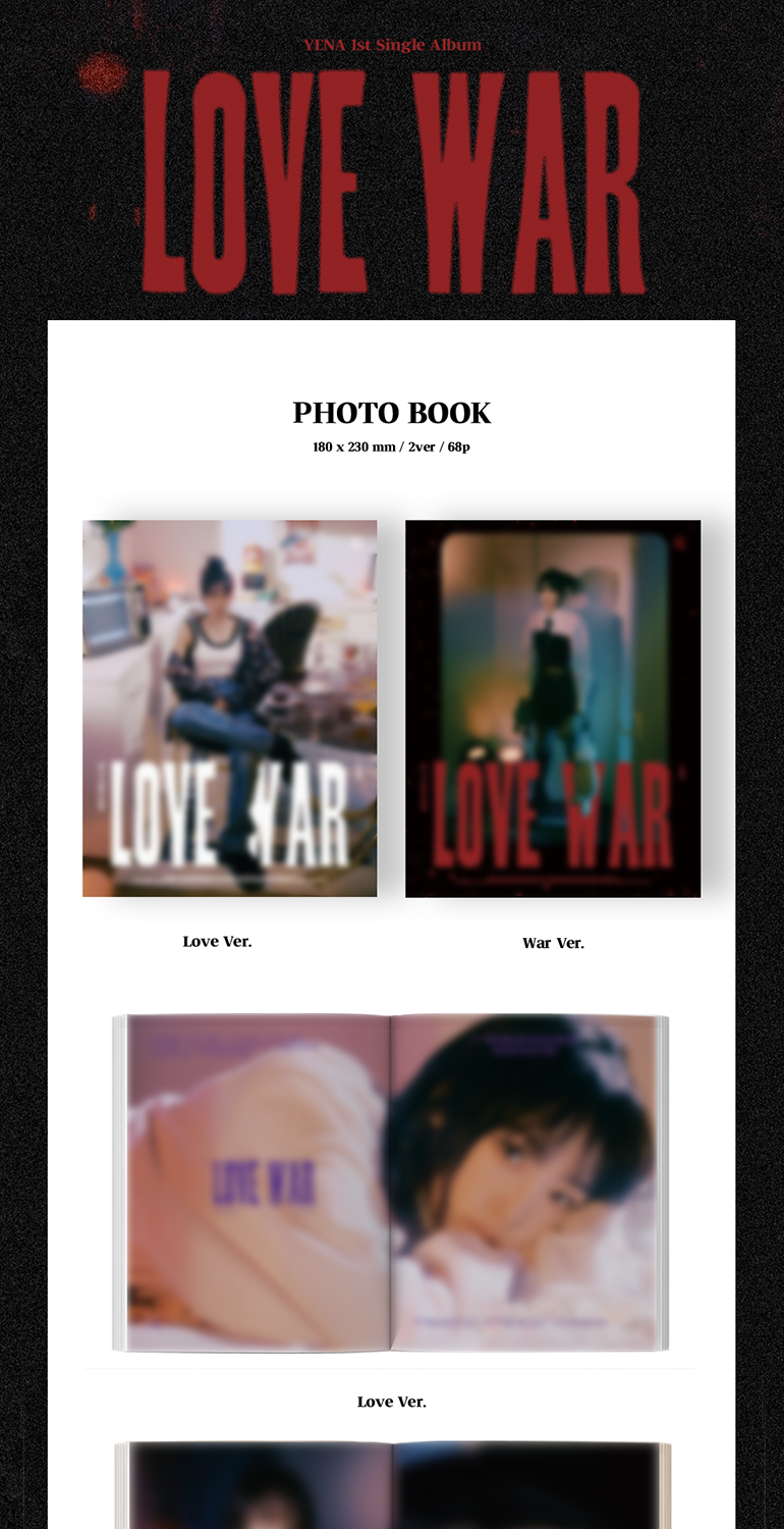 YENA - 1st Single Album ‘LOVE WAR’