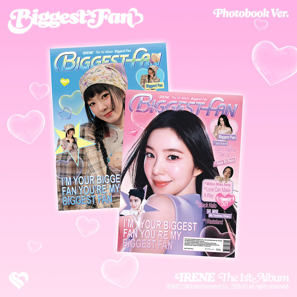 Red Velvet - IRENE - 1st Album 'Biggest Fan' (Photobook Ver.)