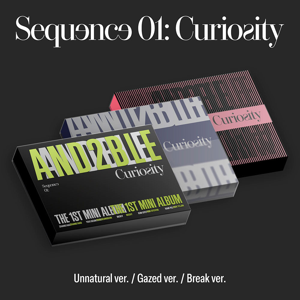 AND2BLE - 1st Mini Album 'Sequence 01 Curiosity' (Standard Ver.)