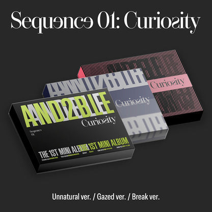 AND2BLE - 1st Mini Album 'Sequence 01 Curiosity' (Standard Ver.)