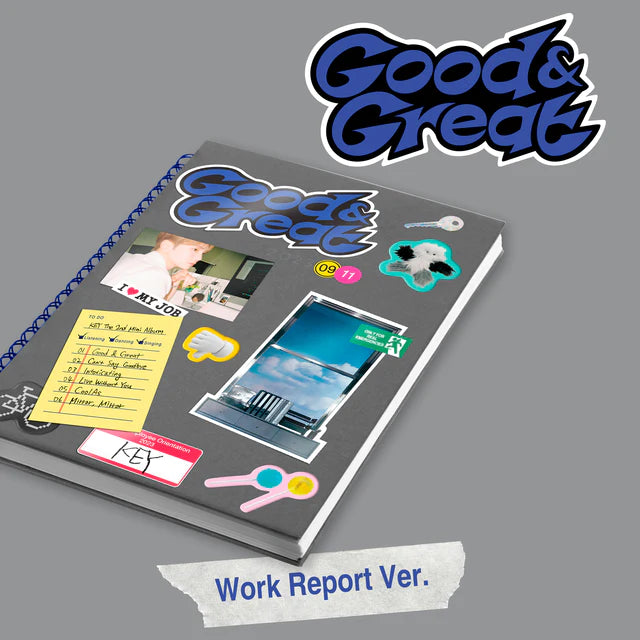 SHINee - KEY - 2nd Mini-Album 'Good & Great' (Work Report Version)