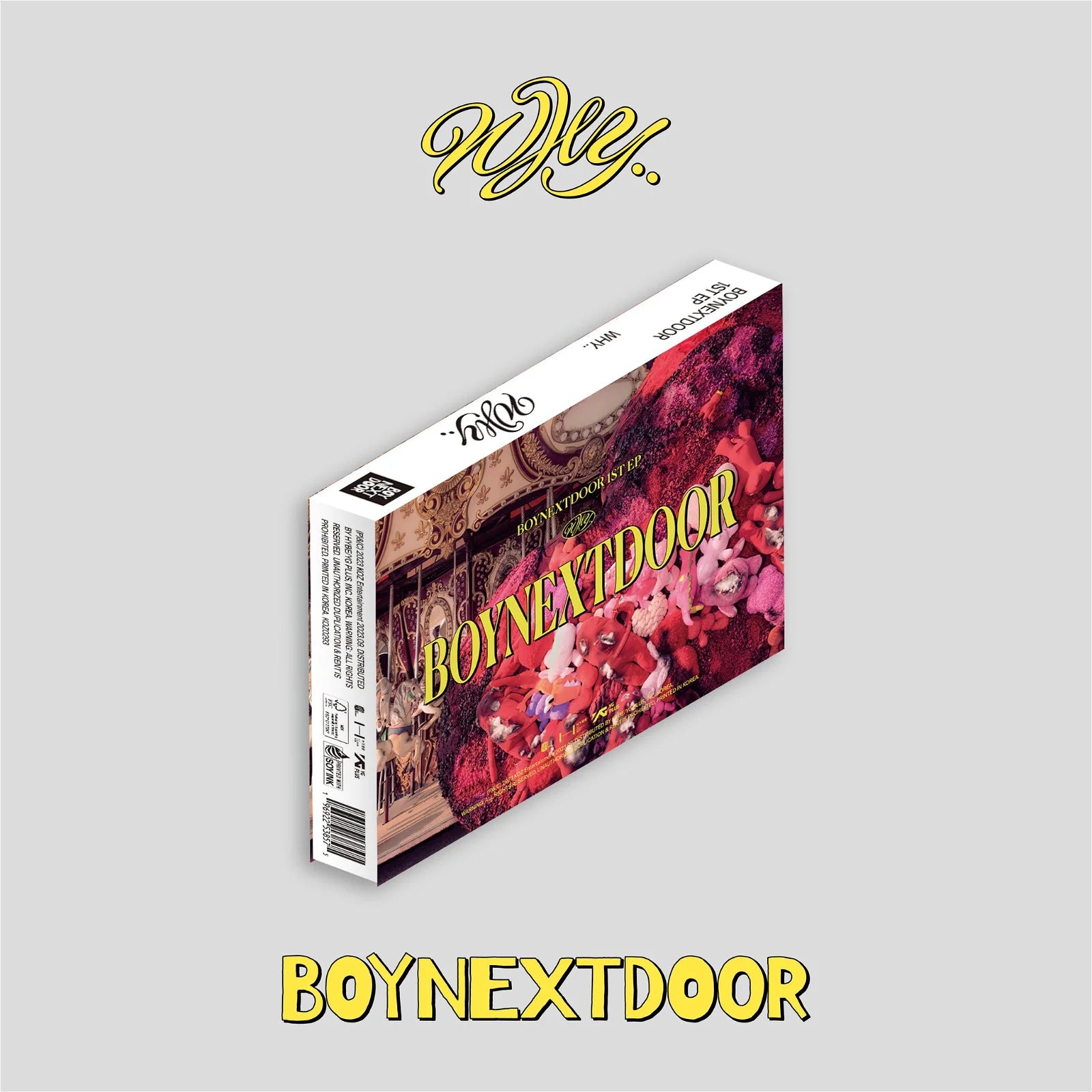 BOYNEXTDOOR 1st EP『WHY．．』 シリアル　10枚 BOYNEXTDOOR - 1st EP 'WHY..' – Kloud K-Pop Store