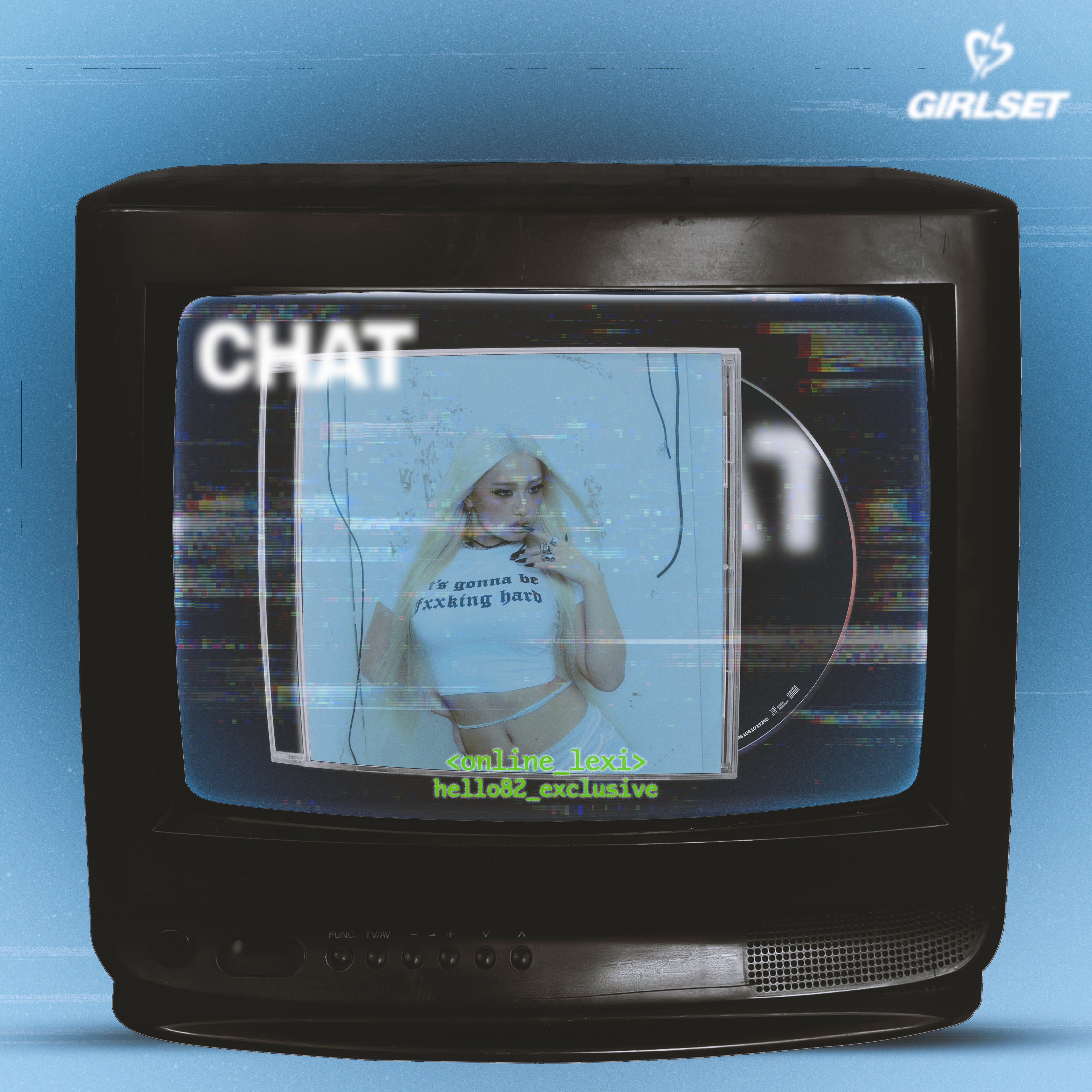 GIRLSET - 'CHAT' Single CD (hello82 Exclusive)