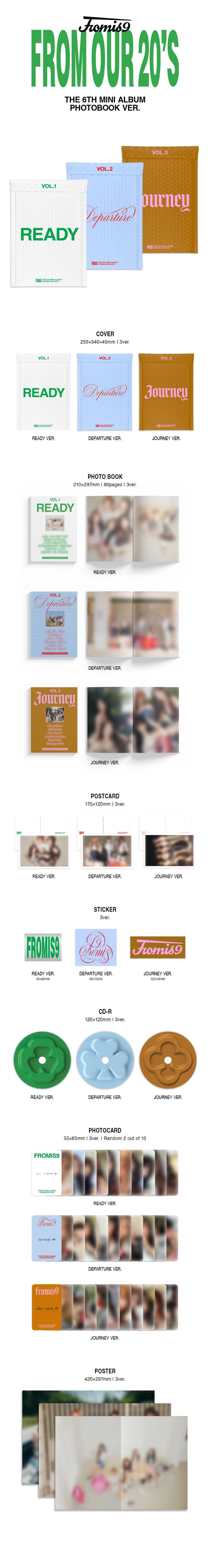fromis_9 - 6th mini-album 'From Our 20's' (Photobook Ver.)