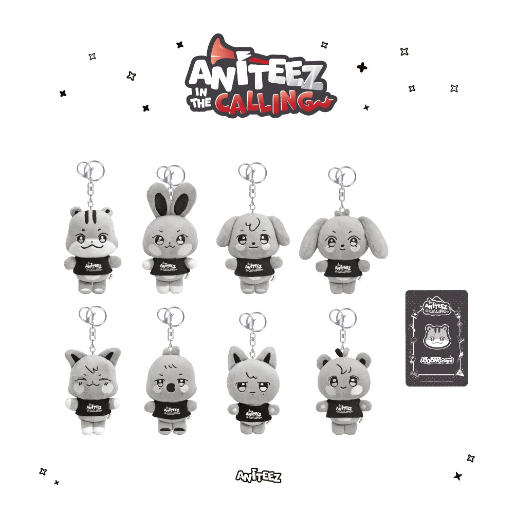 ATEEZ 에이티즈 - 'ANITEEZ IN THE CALLING' MD - The Calling Aniteez Plush Keyring