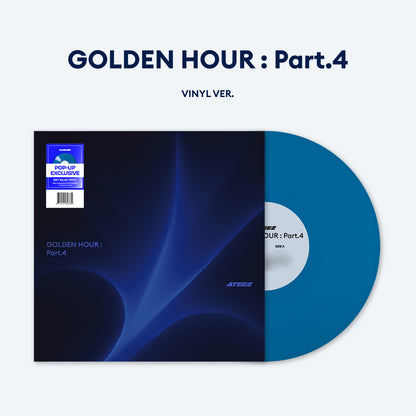 [PRE-ORDER] ATEEZ - 'GOLDEN HOUR : Part.4' (Vinyl ver.) hello82 [POP-UP Exclusive]